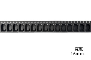 16mm带宽黑色载带